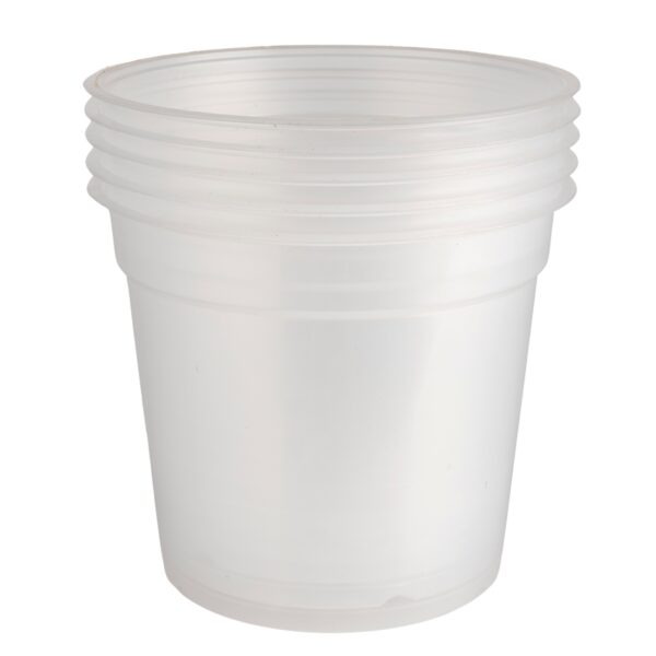 Pot transparent 15 cm – Image 2